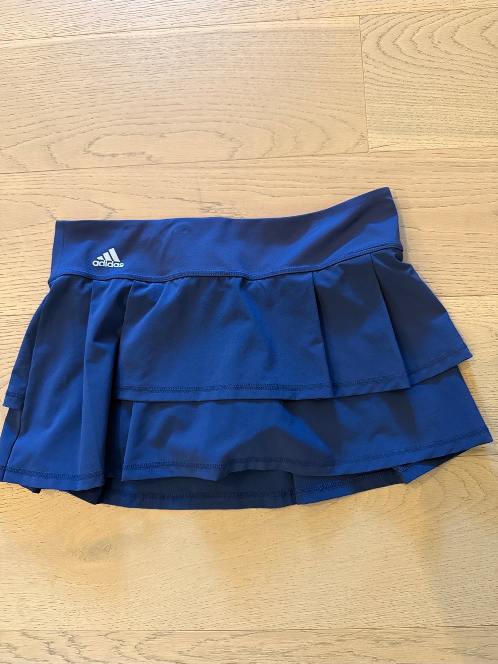 adidas Royal Blue Pleated Tennis Skirt